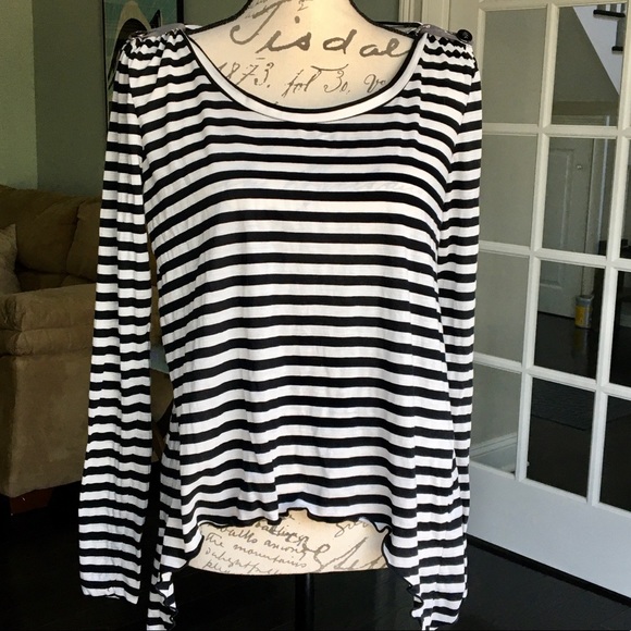 Anthropologie Son of John Astrid Long Sleeve Top - Picture 2 of 8